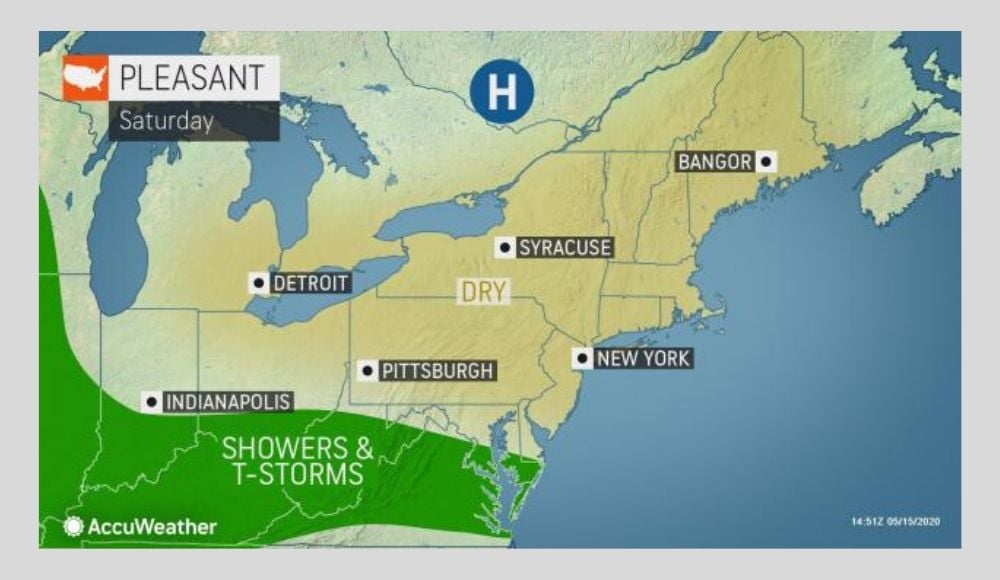 Warming trend to trigger severe weather outbreak across Northeast ...