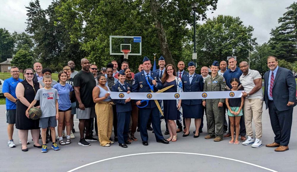Williamsport's Memorial Park basketball court ready for playtime