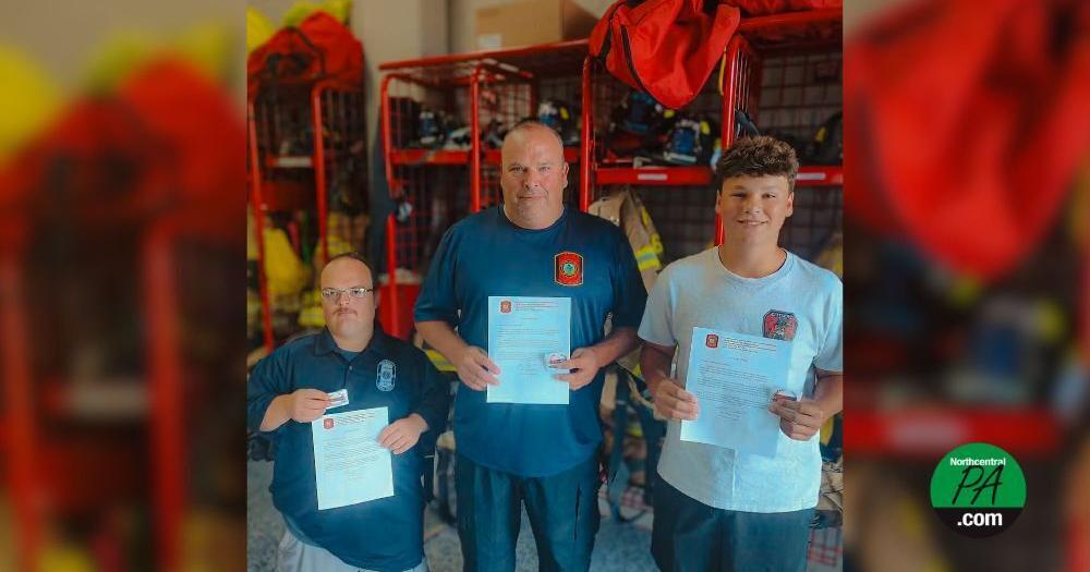 Lock Haven Station 6 recognized for successful resuscitation of an infant