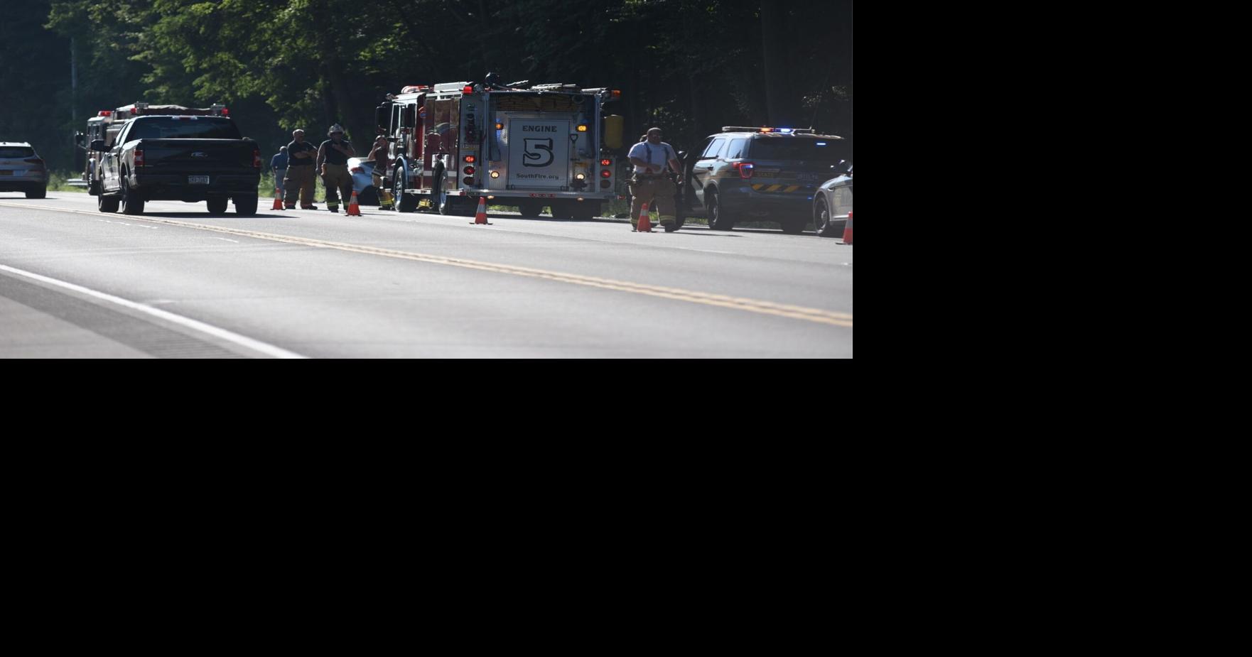 Early morning vehicle fire shuts down SB lane on Route 15 in South ...