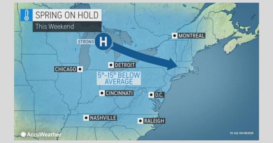 AccuWeather spring snowstorm heading for northeast News