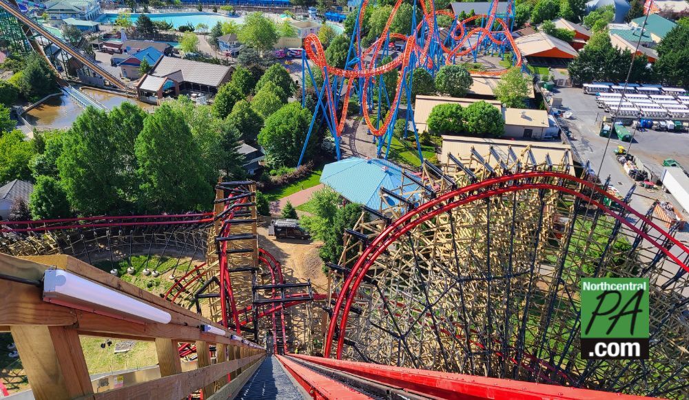 New hybrid roller coaster to debut with 'world's largest underflip