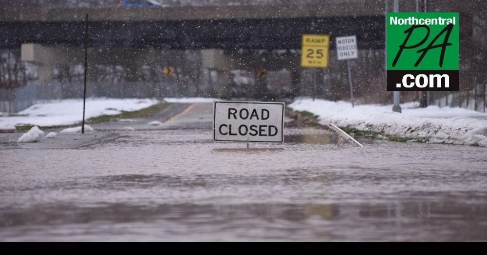 Roads impacted by flooding in North Central Pennsylvania Weather Alerts