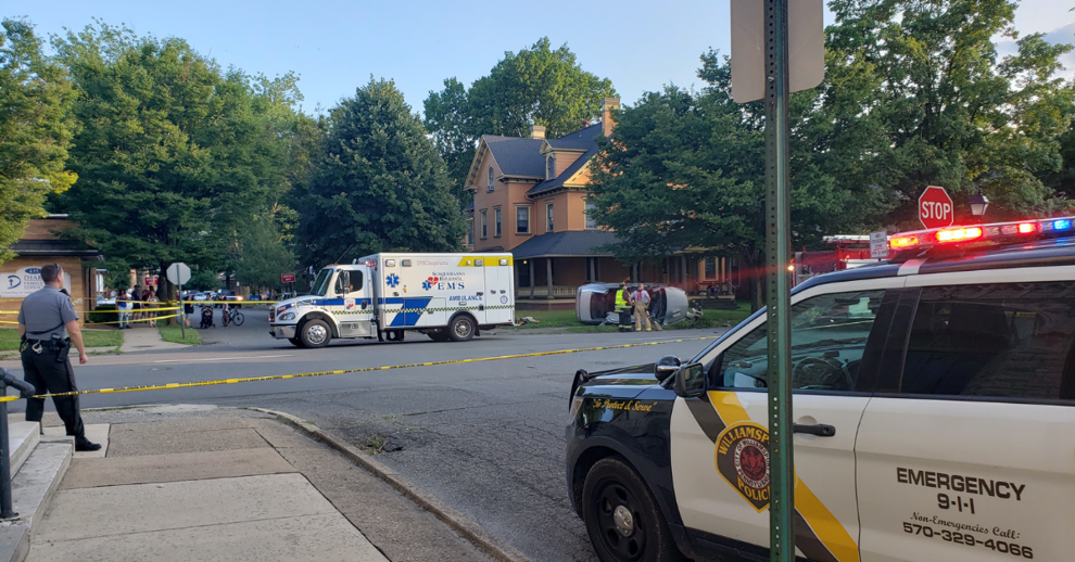 Crash, shots fired in Williamsport, standoff in Lock Haven comes to an