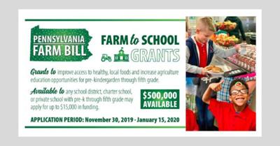 PA Farm Bill Farm to School grant program accepting ...