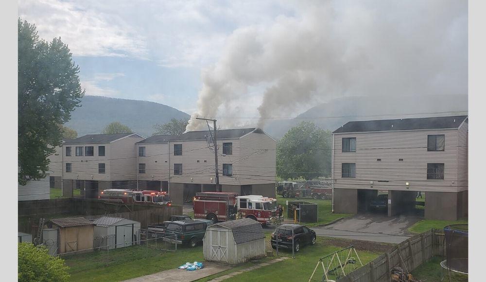 Families displaced by Lock Haven Gardens fire Clinton