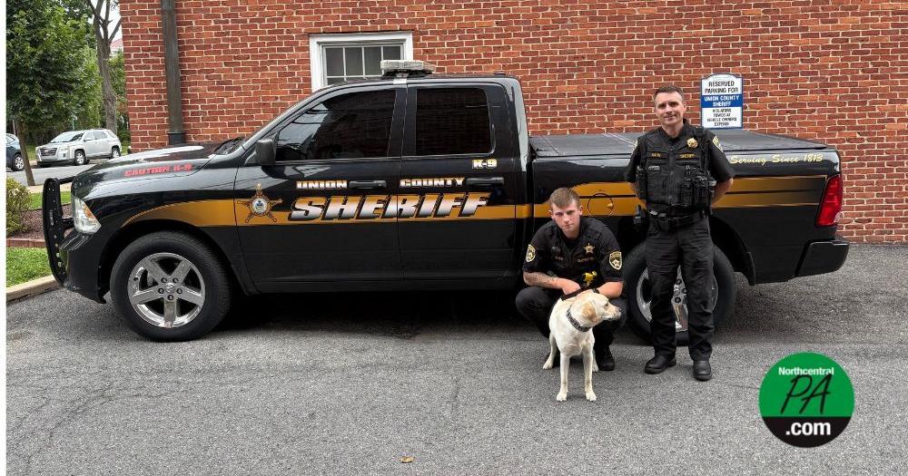 Meet River: Union County's newest canine employee