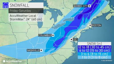 Potential bomb cyclone expected to wallop Northeast with ...