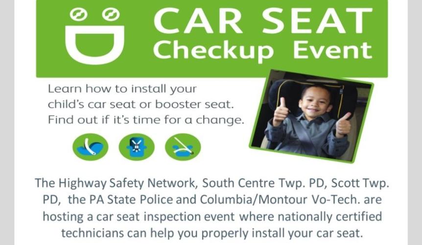 Free child safety seat inspections available this weekend News