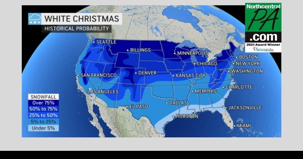 AccuWeather's white Christmas forecast 2021 Weather Alerts