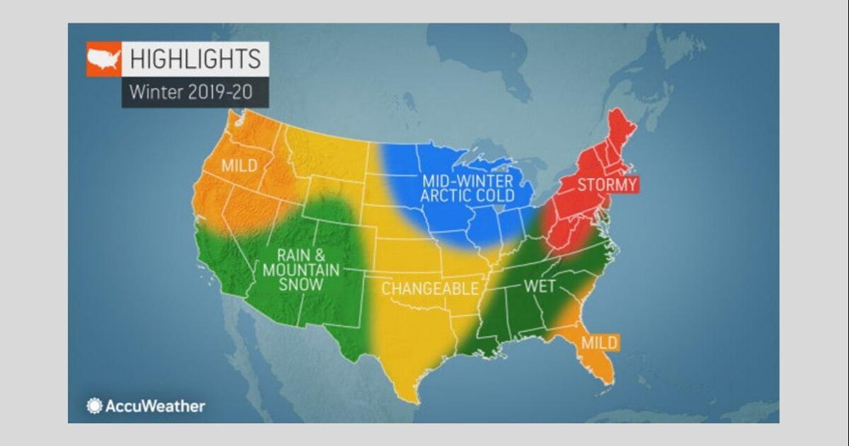 AccuWeather's 20192020 US winter forecast News