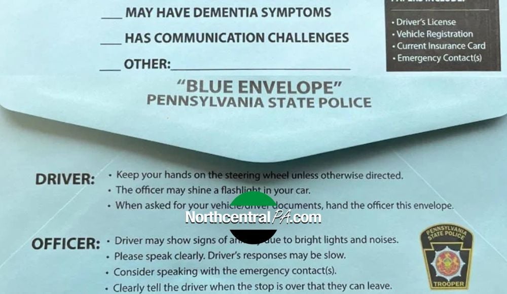 3 152 Blue envelope | | northcentralpa.com