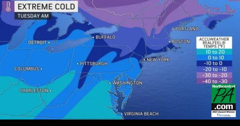 Coldest air of the season to send Midwest, Northeast into deep freeze