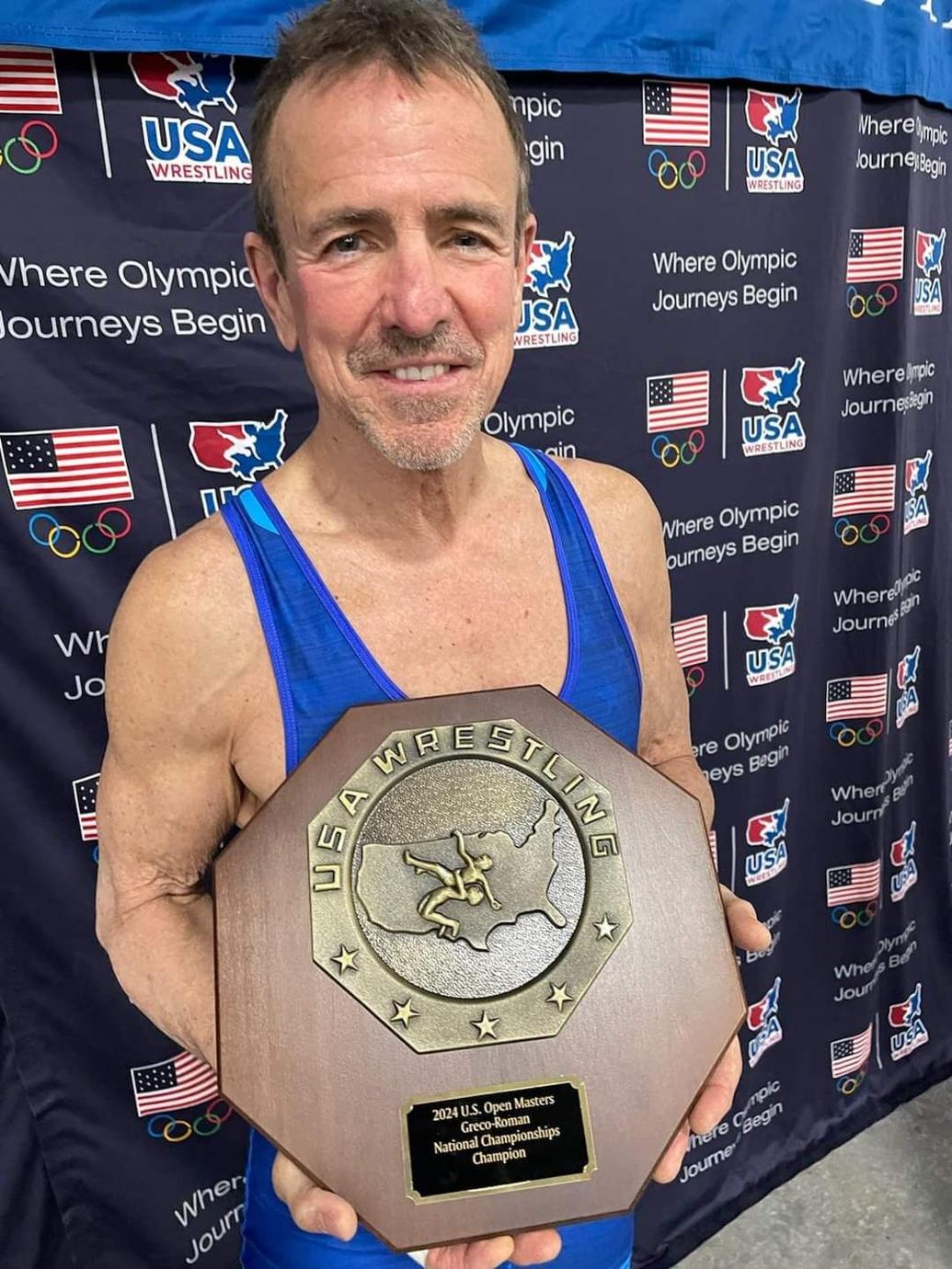 Former 1972 wrestling state champion claims gold at the US Open