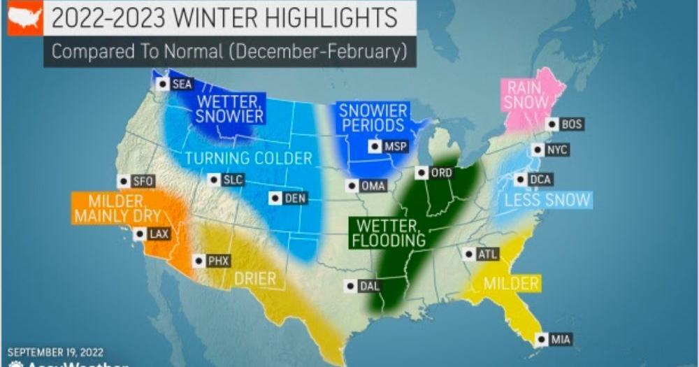 Winter Weather Assembly AccuWeather's 2022-2023 US winter forecast | Community | northcentralpa.com