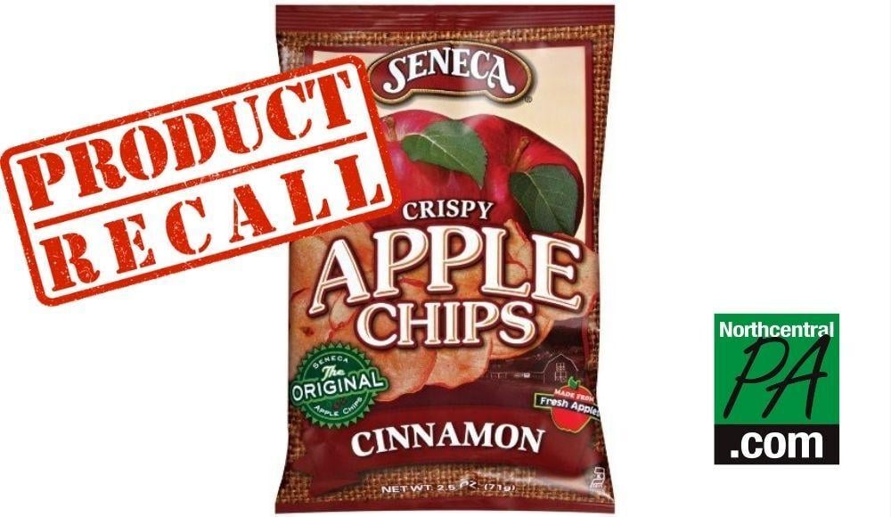 Clancy S And Seneca Cinnamon Apple Chips Recalled Due To Possible Salmonella Life Northcentralpa Com