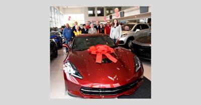 Woman Wins Corvette Club Raffle Proceeds Benefit Penn