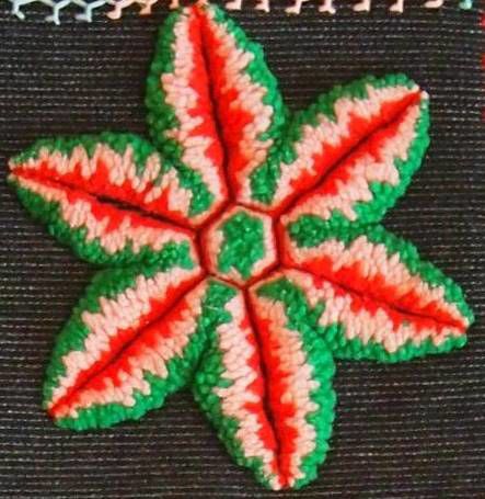 Star embroidery - Muncy Historical Society quilt show 2019