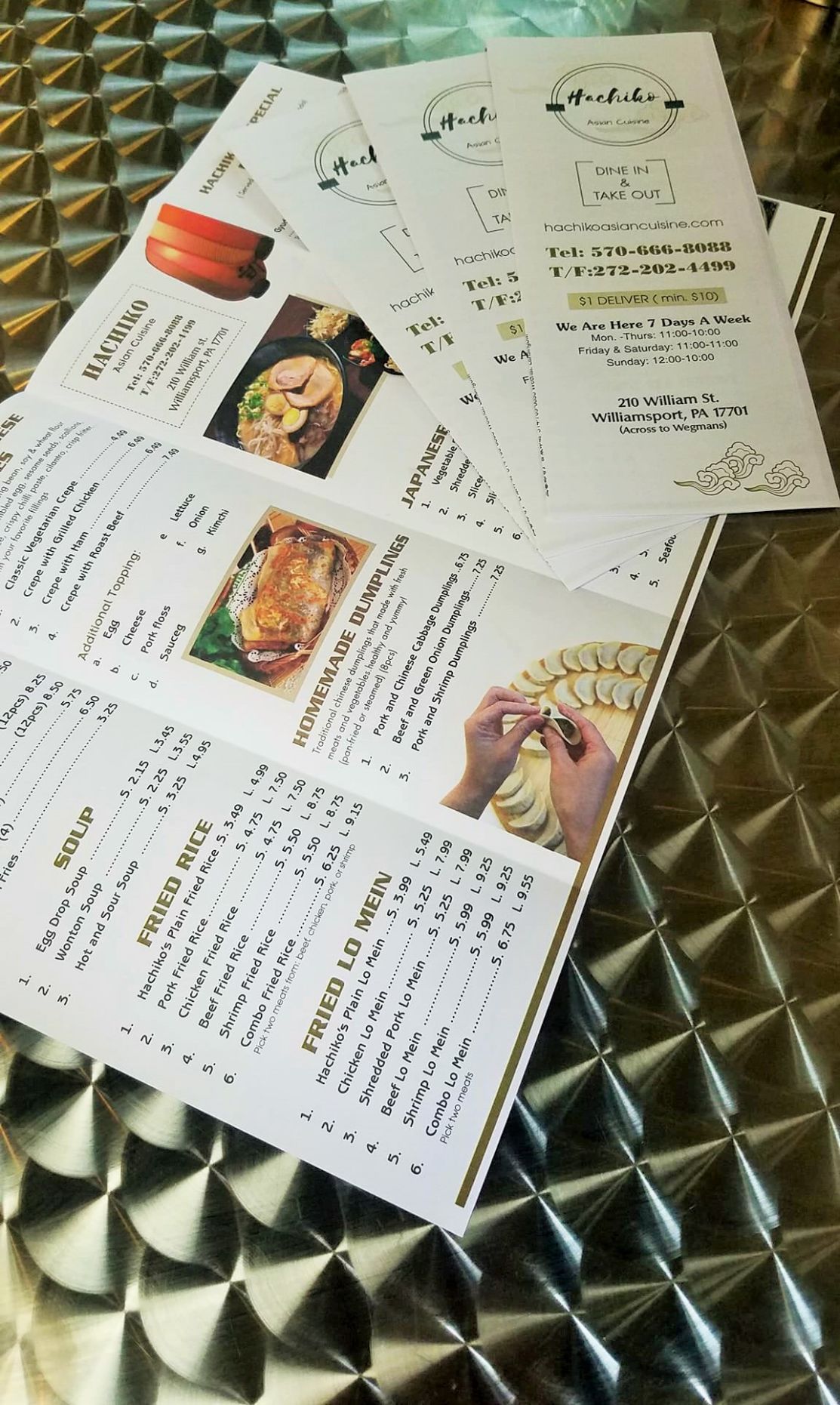 Hachiko Asian Cuisine boasts fresh ingredients, homemade dishes