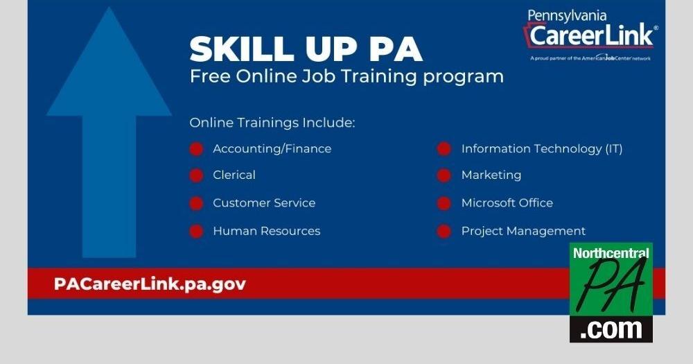 Department Of Labor SkillUp PA Is Providing Over 5 000 Free Online Job Department of labor skillup pa is providing over 5 000 free online job