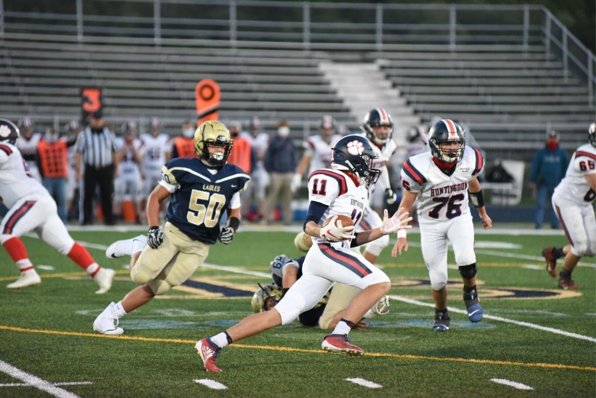 Garrett Burns leads BEA to 468 win over Huntingdon High School