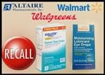 Eye Drops Sold At Walmart And Walgreens Recalled