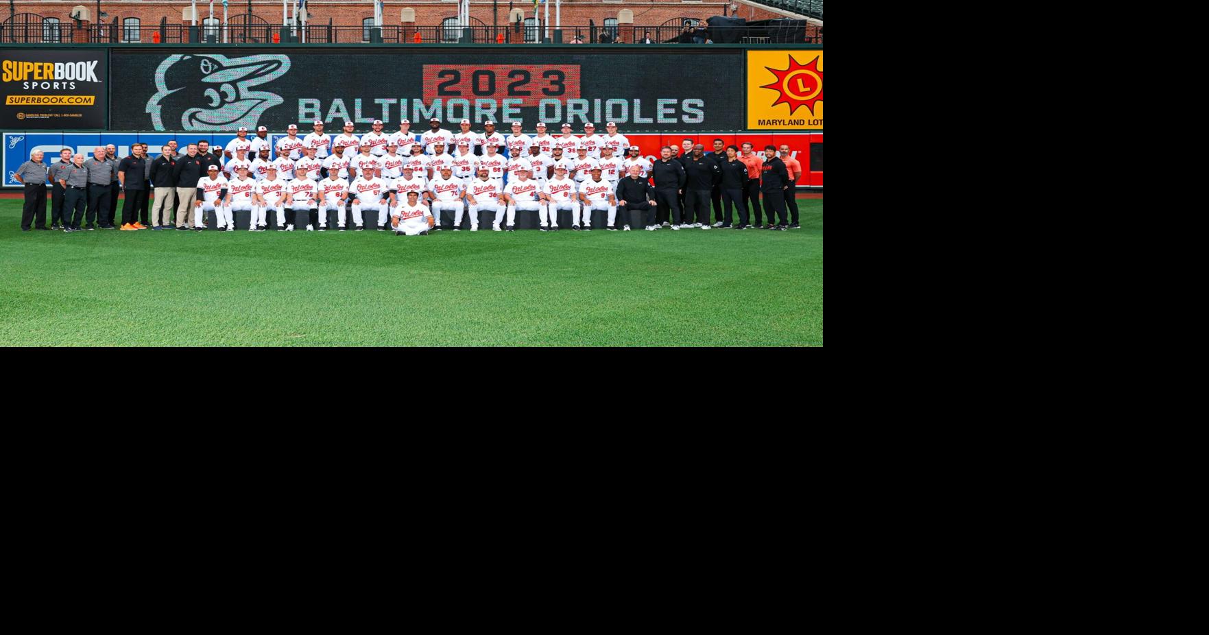 Pictured here are Orioles players from - Baltimore Orioles