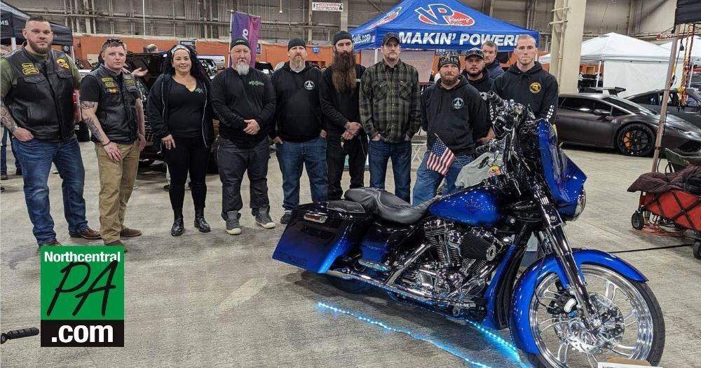 Locals come together to build motorcycle, raffle it off for veterans ...
