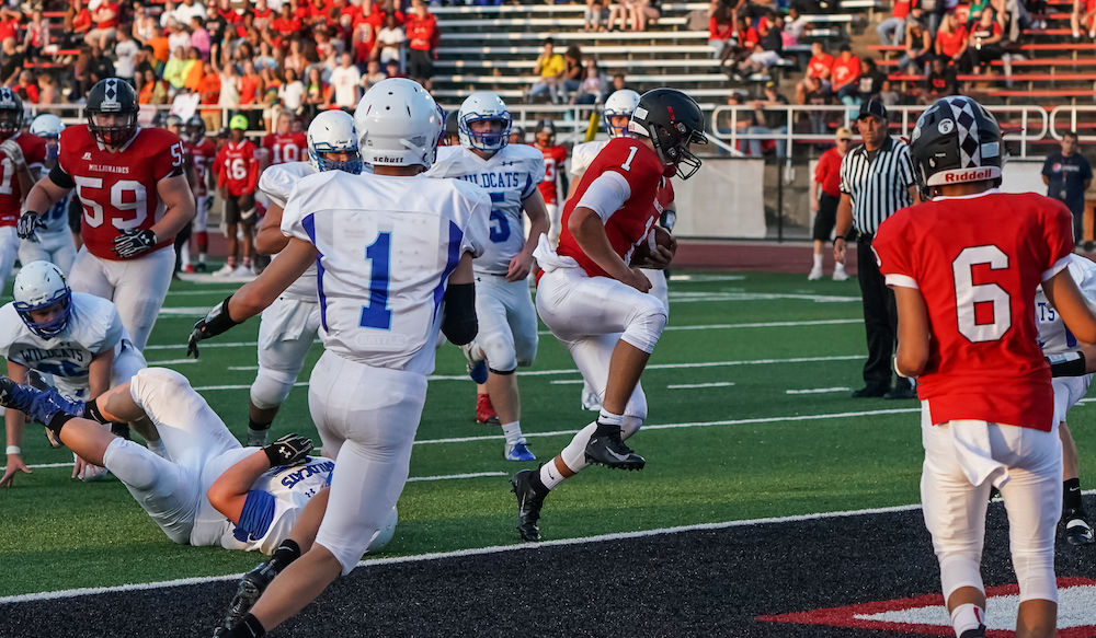 Williamsport Millionaires Football running on all cylinders against