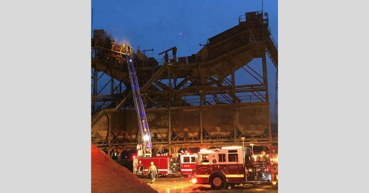 Montoursville quarry fire caused by acetylene torch News