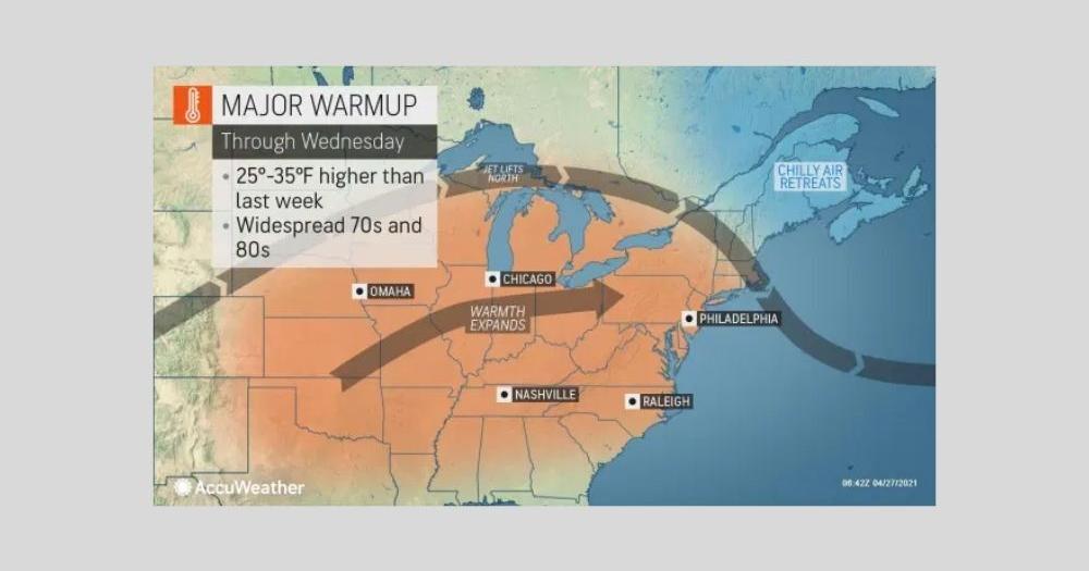 Taste of summer to spark record-challenging highs in mid-Atlantic ...