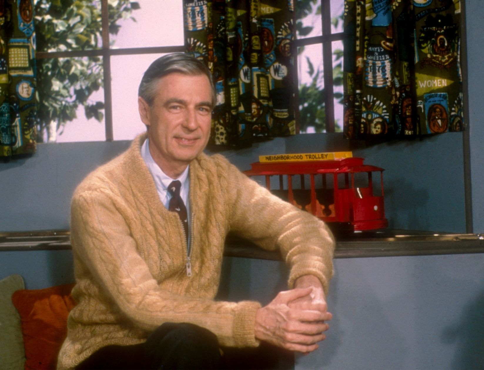 mr rogers sweater vest