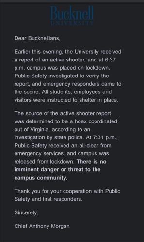 Bucknell active shooter confirmed to be a hoax | Crime Reports ...