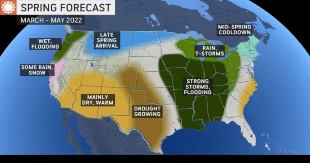 Meteorological spring is here! Check out the updated spring forecast