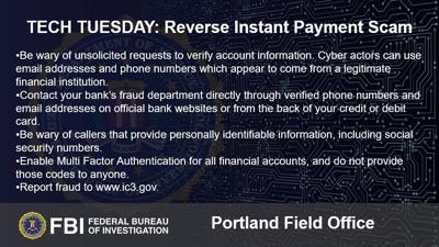 Cybercriminals using a reverse instant payment scam