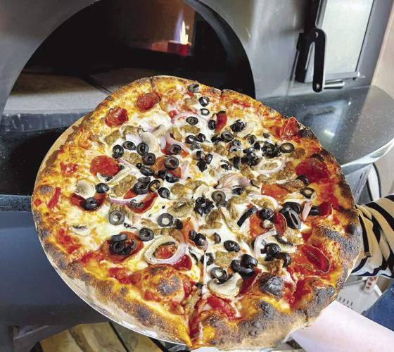 Napolitana-style pizza