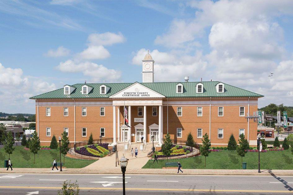Forsyth County Courthouse Annex, Admin Building get renovations