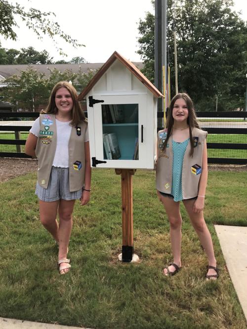 Milton Girl Scouts Giving back