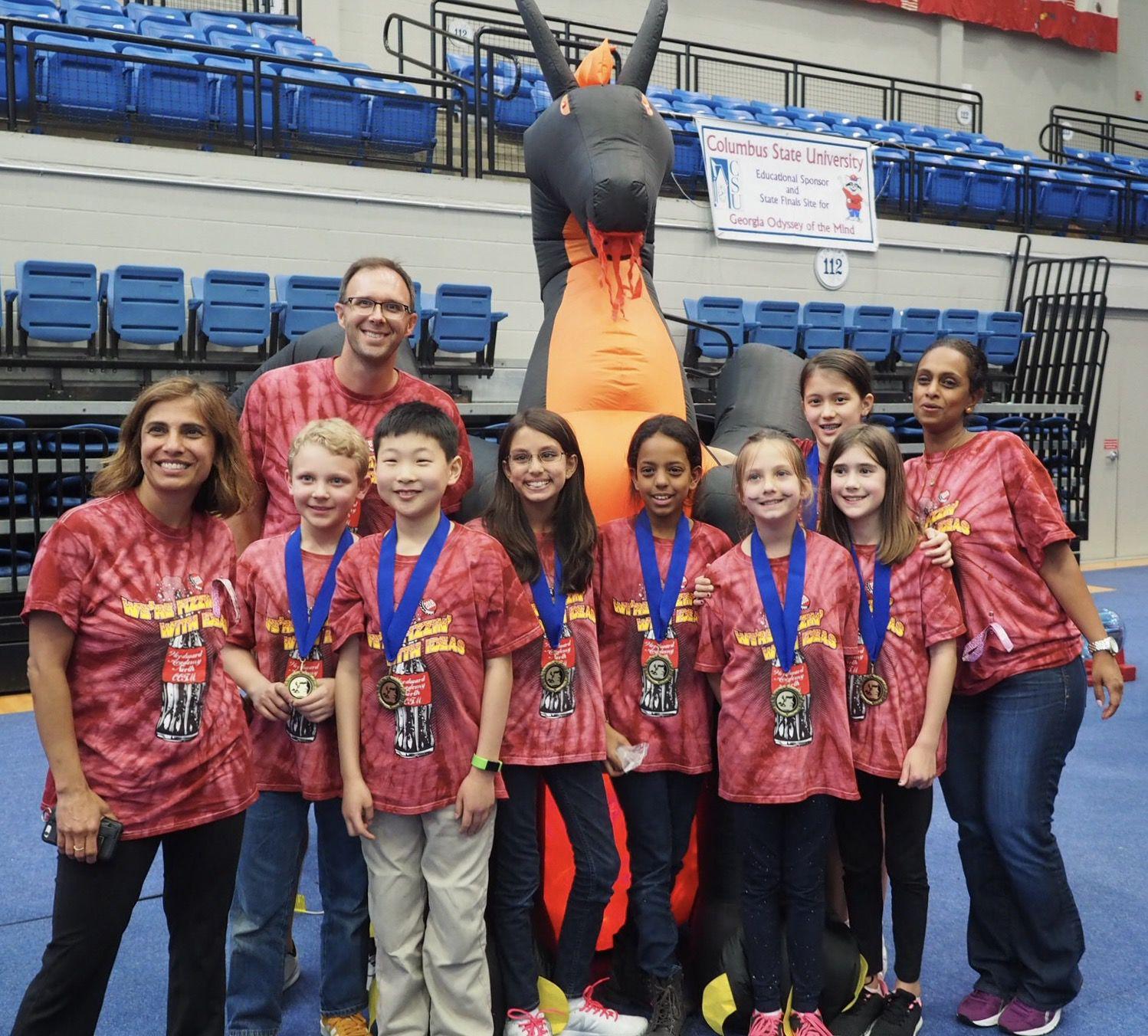 Woodward North Odyssey of the Mind Teams Win State Championship
