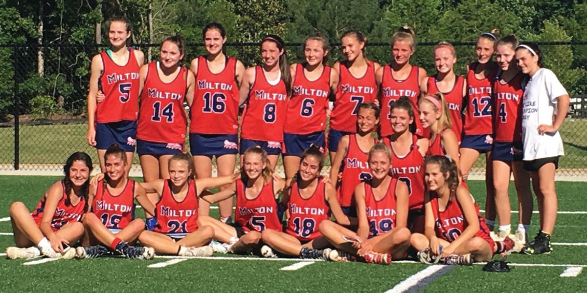 Milton Girls Feeder Team Wins Lacrosse Championship Sports