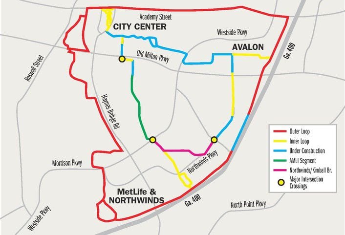 Alpha Loop’s outer ring to bend through development | Alpharetta ...