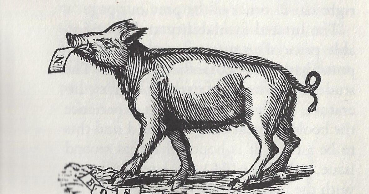 Danville's educated pig amazed 19th-century audiences