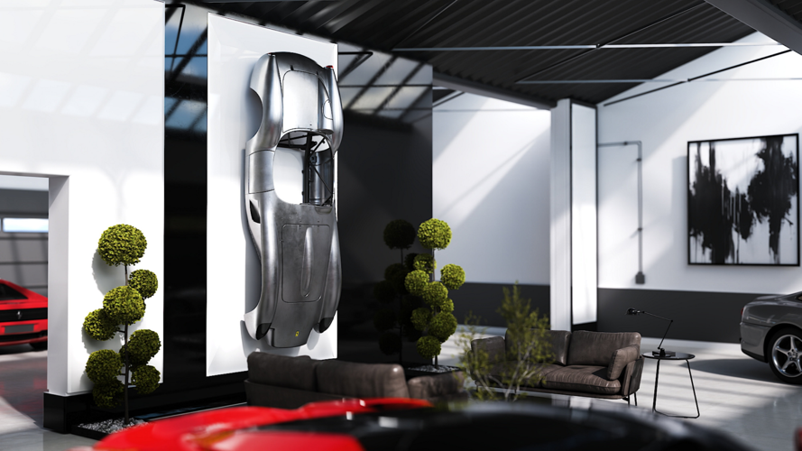 Company creates $92K Ferrari wall sculpture for car fans National Company creates $92K Ferrari wall sculpture for car fans National