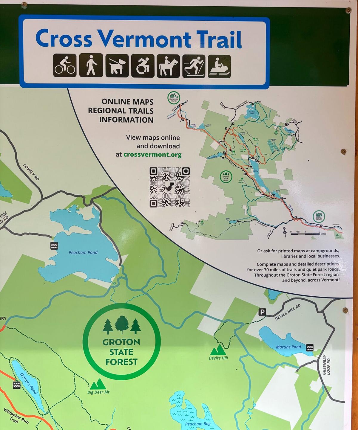 Vt Rivers Map Biking the unfinished Cross Vermont Trail's best stretch | News ...