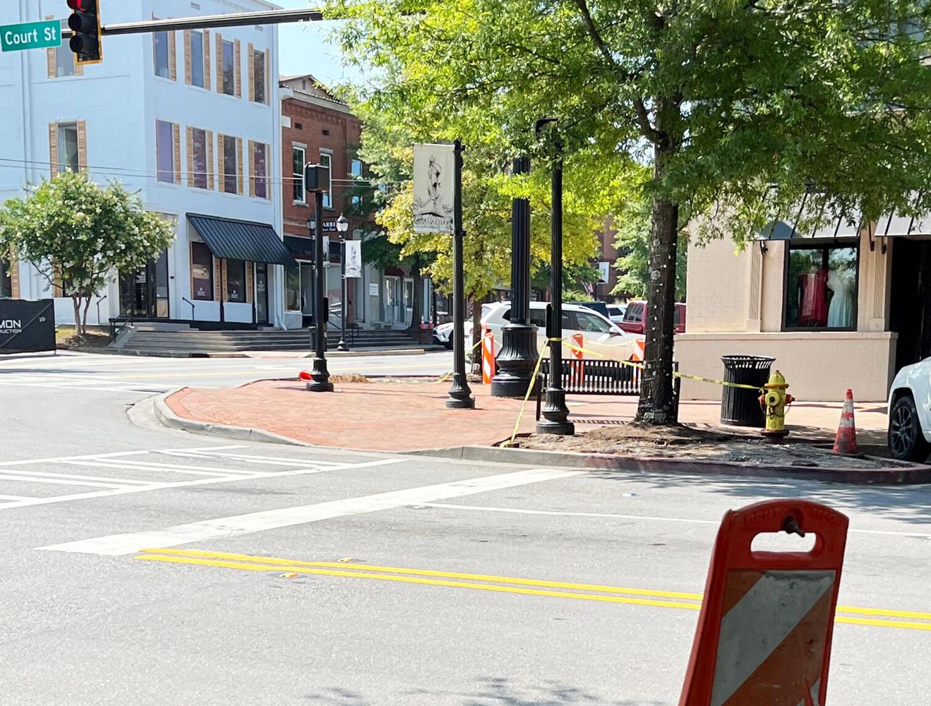 Downtown Calhoun streetscape update and repair work underway | Local ...