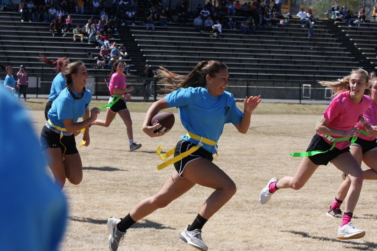 Down Set Hut Coosa Students Take To The Football Field To