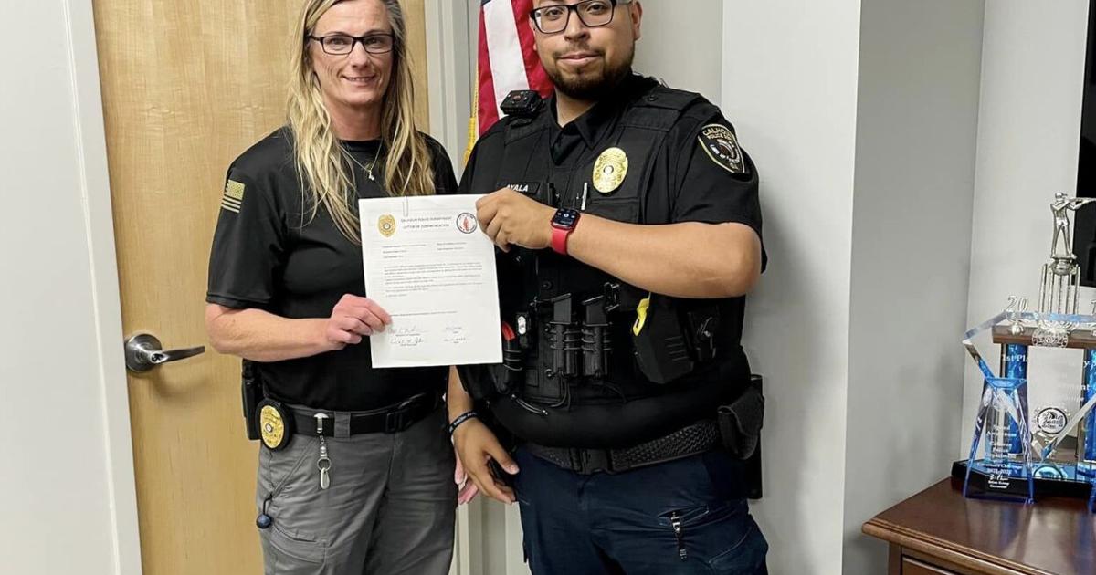 Police Cpd Example CPD officers recognized for lifesaving actions | Police/Fire ...