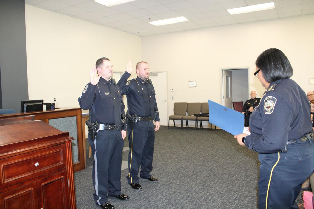 Rome Police Department officers get promoted Local News