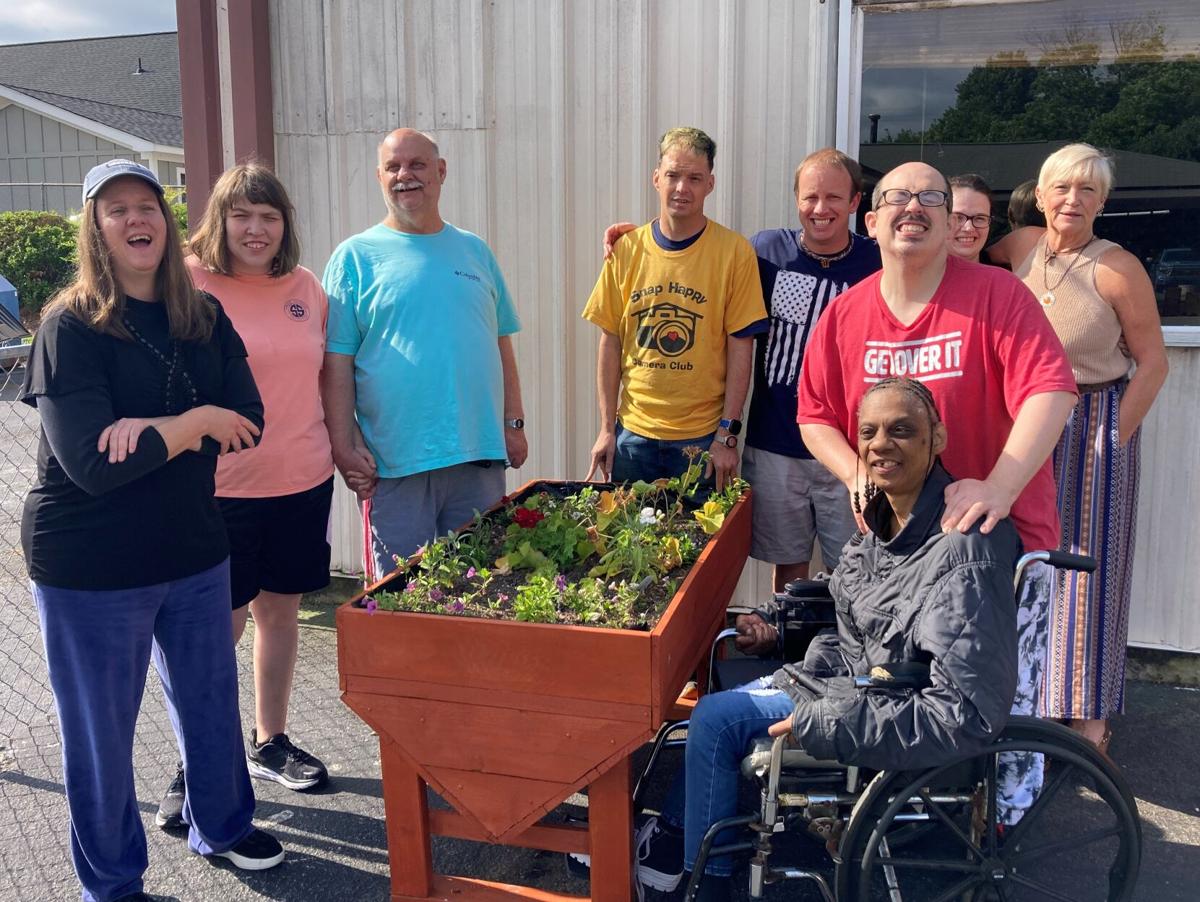 Network Day Service Center receives new planting beds