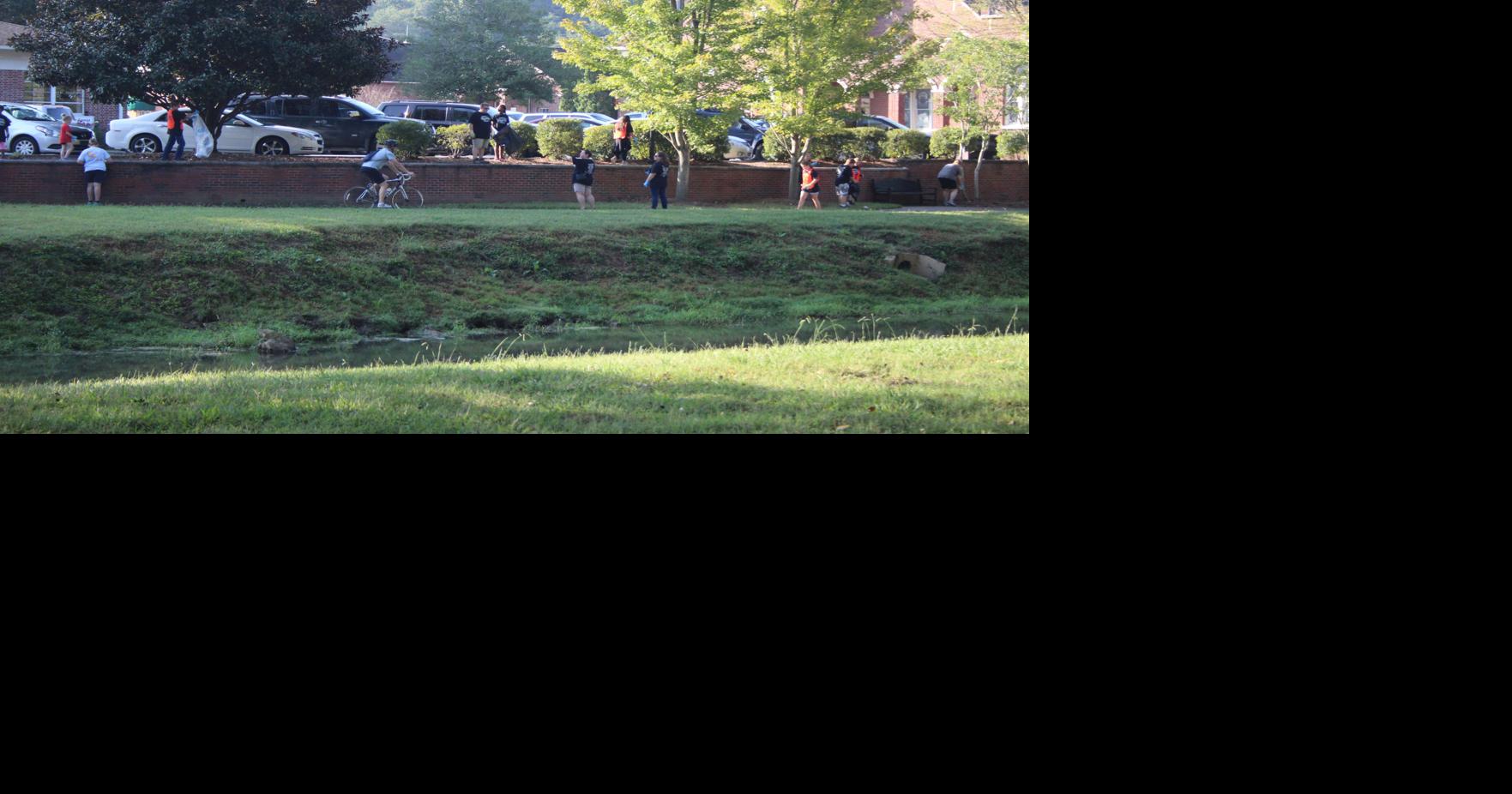 Volunteers get on banks of Euharlee Creek for Rivers Alive cleanup ...